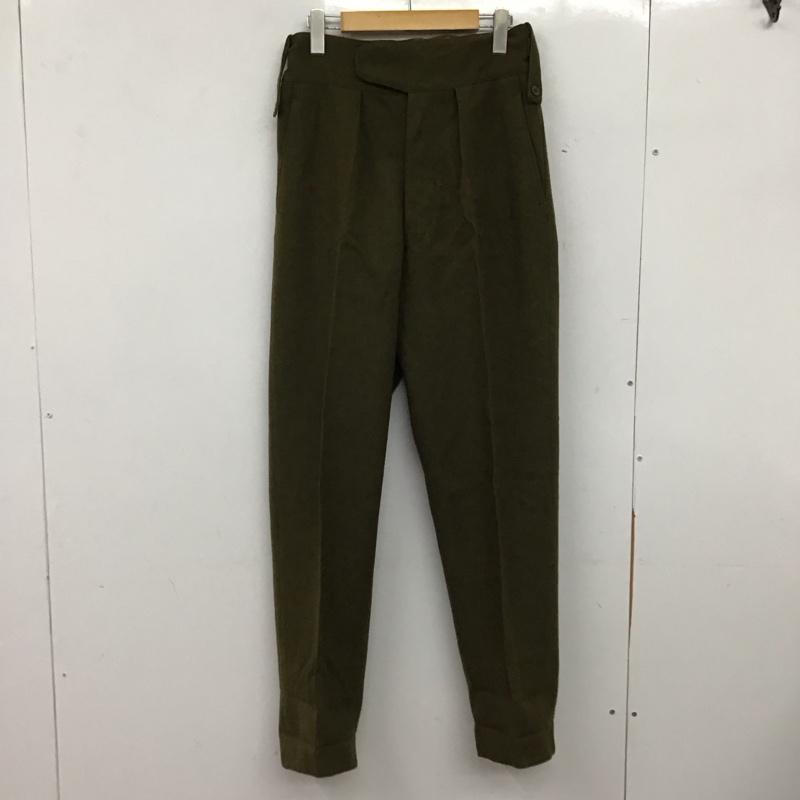 ミリタリー ミリタリー パンツ ワークパンツ、ペインターパンツ ミリタリーパンツ ワイドパンツ カジュアルパンツ 26インチ 無地 カーキ / カーキ / khaki メンズ USED 古着 中古 10152195