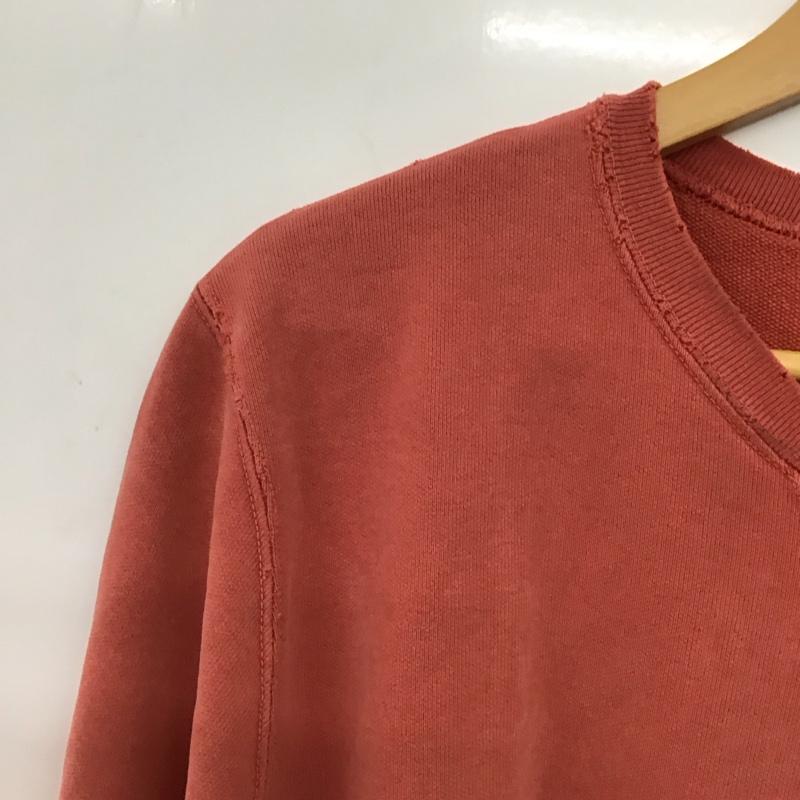 レミ レリーフ REMI RELIEF トレーナー 長袖 長袖トレーナー スウェット クルーネック プルオーバー M 無地 赤 / レッド / red メンズ USED 古着 中古 10152199
