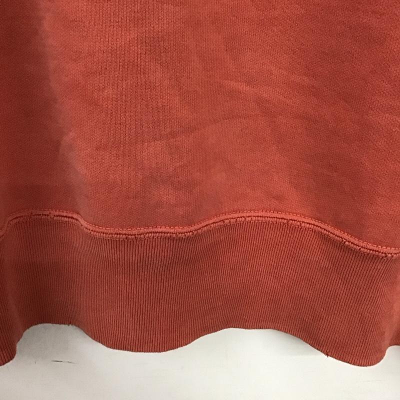 レミ レリーフ REMI RELIEF トレーナー 長袖 長袖トレーナー スウェット クルーネック プルオーバー M 無地 赤 / レッド / red メンズ USED 古着 中古 10152199