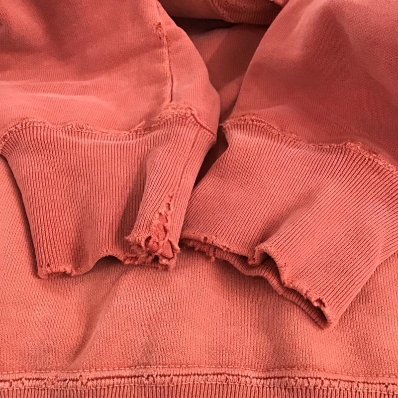 レミ レリーフ REMI RELIEF トレーナー 長袖 長袖トレーナー スウェット クルーネック プルオーバー M 無地 赤 / レッド / red メンズ USED 古着 中古 10152199