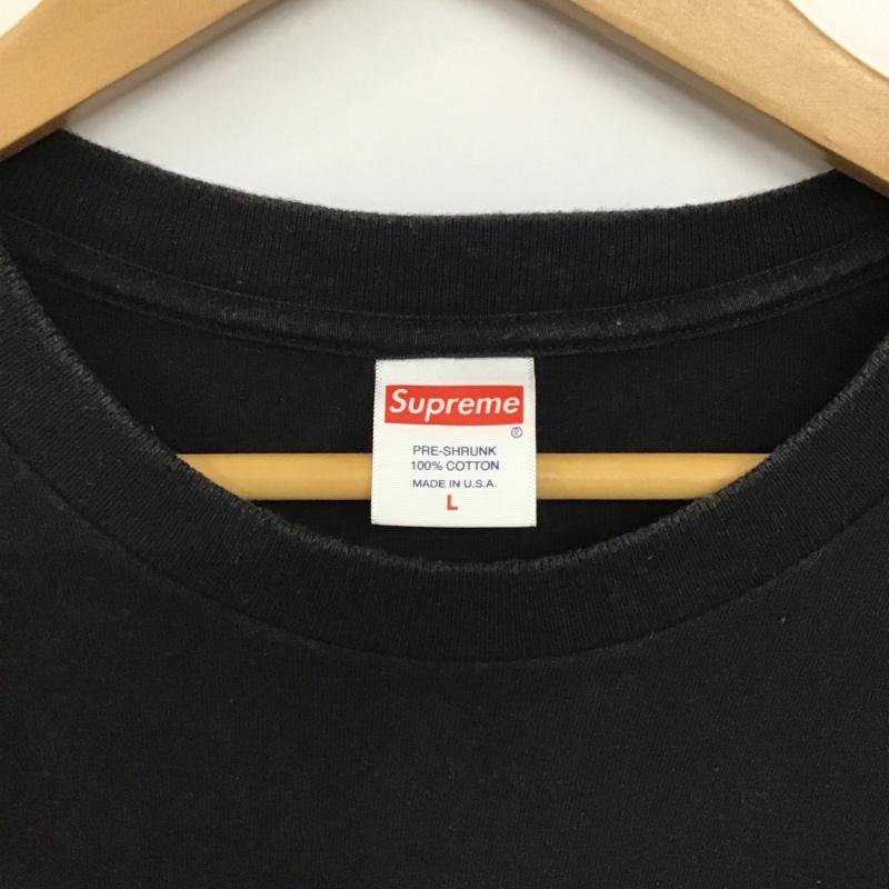 シュプリーム Supreme Tシャツ 半袖 21AW CRASHTEE 半袖カットソー プリントTシャツ L ロゴ、文字 黒 / ブラック / black メンズ USED 古着 中古 10152200