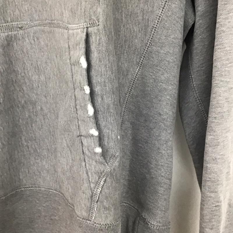 アバクロンビーアンドフィッチ ABERCROMBIE&FITCH パーカー 長袖 長袖パーカー プルオーバーパーカー スウェット S ロゴ、文字 灰 / グレー / gray メンズ USED 古着 中古 10152201