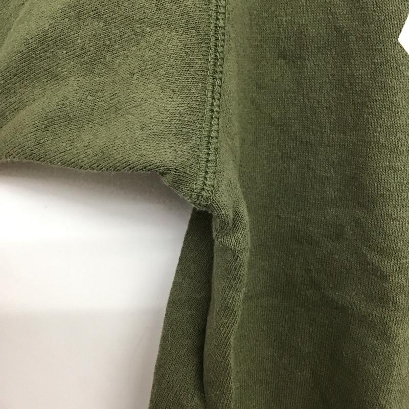 アベイシングエイプ A BATHING APE トレーナー 半袖 半袖カットソー スウェットカットソー S ロゴ、文字 カーキ / カーキ / khaki メンズ USED 古着 中古 10152202
