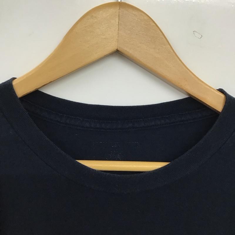 古着 USED Tシャツ 半袖 半袖カットソー プリントTシャツ クルーネックカットソー ロゴ、文字 紺 / ネイビー / navy メンズ USED 古着 中古 10152206