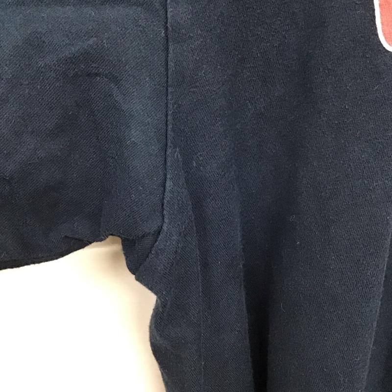 古着 USED Tシャツ 半袖 半袖カットソー プリントTシャツ クルーネックカットソー ロゴ、文字 紺 / ネイビー / navy メンズ USED 古着 中古 10152206