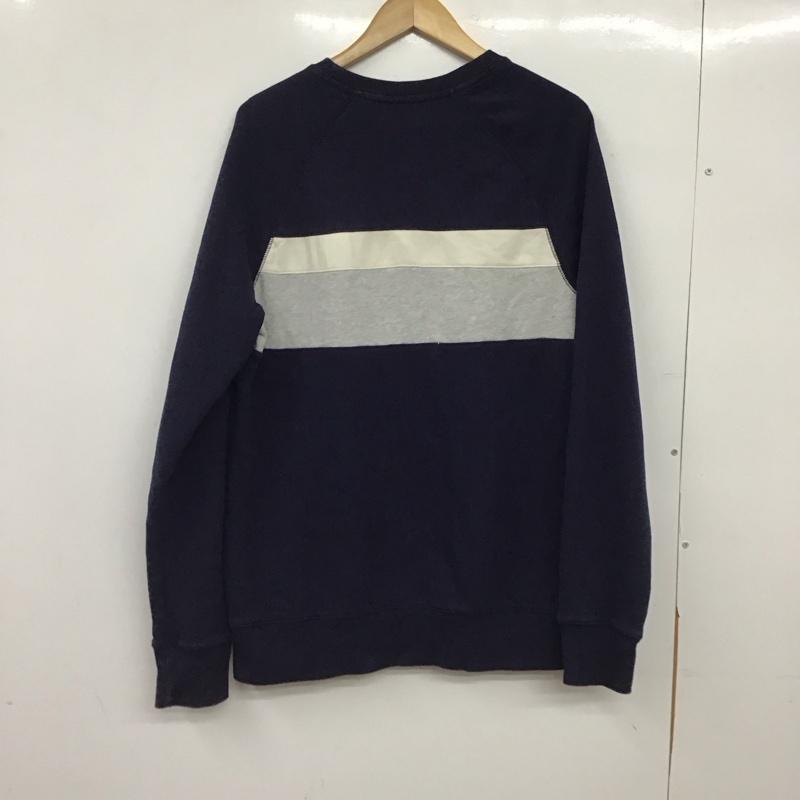 古着 USED トレーナー 長袖 長袖トレーナー スウェット クルーネック プルオーバー M  紺 / ネイビー / navy メンズ USED 古着 中古 10152207