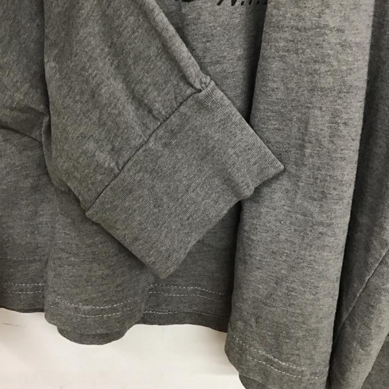 ユーエスポロアッスン U.S.POLO ASSN. カットソー 長袖 長袖カットソー プリントカットソー クルーネック L プリント ダークグレー / ダークグレー / メンズ USED 古着 中古 10152214