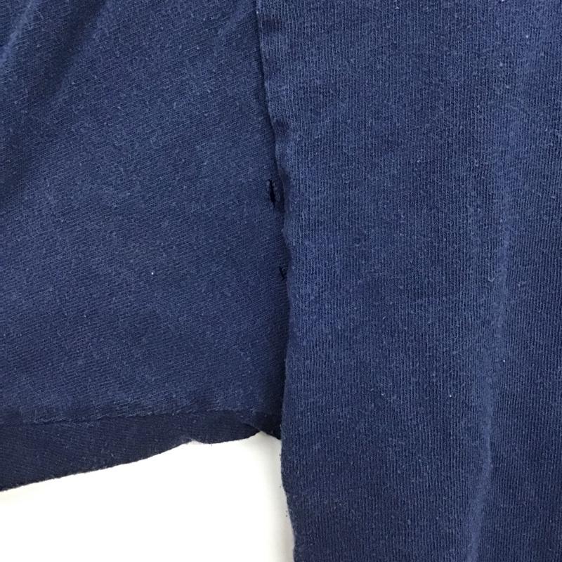 ギルダン GILDAN Tシャツ 半袖 L ロゴ、文字 X プリント 紺 / ネイビー / navy メンズ USED 古着 中古 10152215