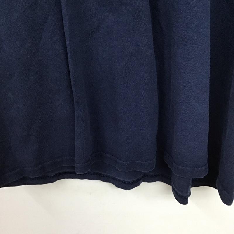ギルダン GILDAN Tシャツ 半袖 L ロゴ、文字 X プリント 紺 / ネイビー / navy メンズ USED 古着 中古 10152215
