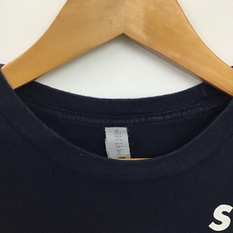 古着 USED Tシャツ 半袖 S プリント 紺 / ネイビー / navy メンズ USED 古着 中古 10152217