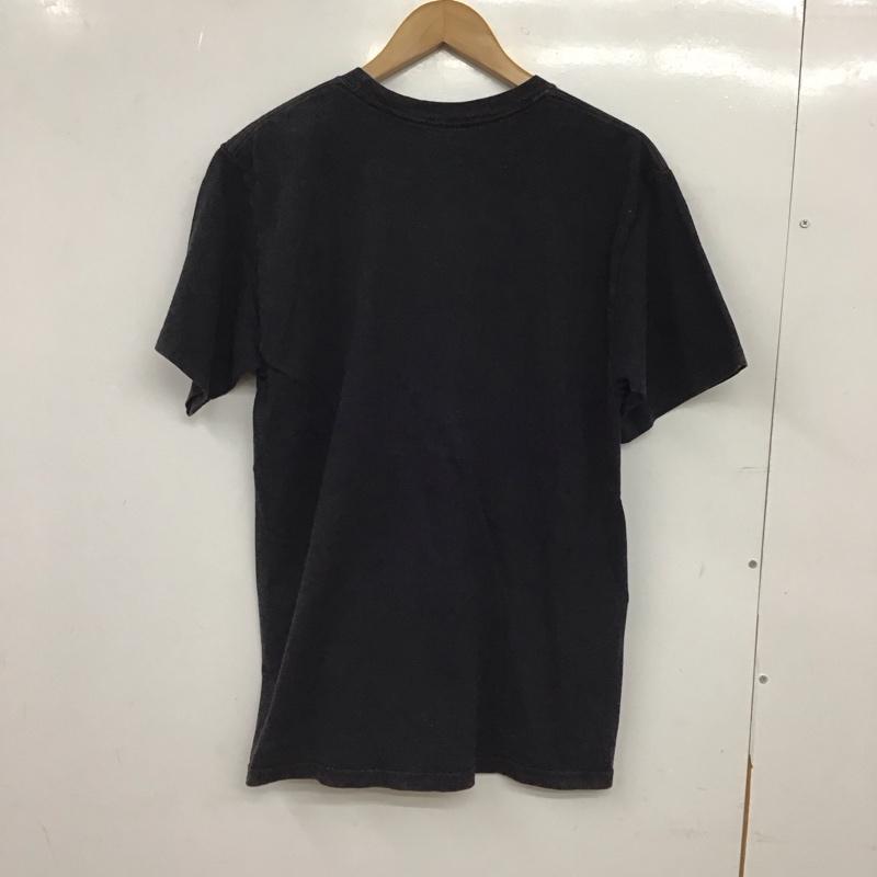 ヘインズ HANES Tシャツ 半袖 M プリント 黒 / ブラック / black メンズ USED 古着 中古 10152219