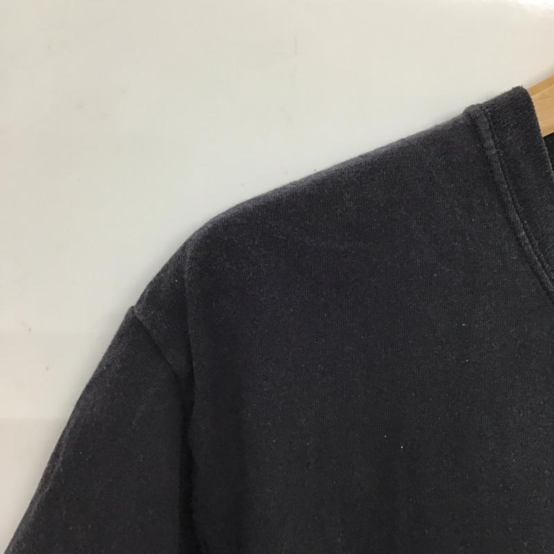 ヘインズ HANES Tシャツ 半袖 M プリント 黒 / ブラック / black メンズ USED 古着 中古 10152219