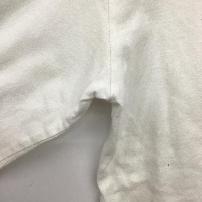 プレイコムデギャルソン PLAY COMME des GARCONS Tシャツ 長袖 L 無地 白 / ホワイト / white メンズ USED 古着 中古 10152224