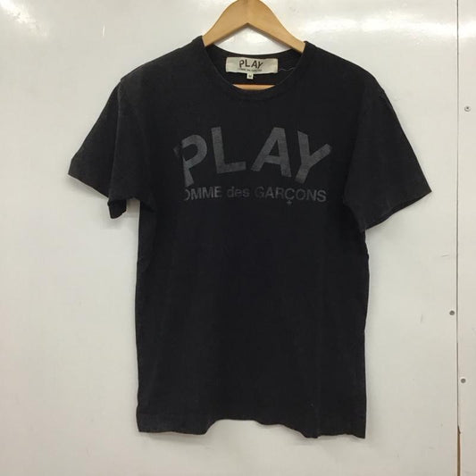 プレイコムデギャルソン PLAY COMME des GARCONS Tシャツ 半袖 M ロゴ、文字 X プリント 黒 / ブラック / black メンズ USED 古着 中古 10152225