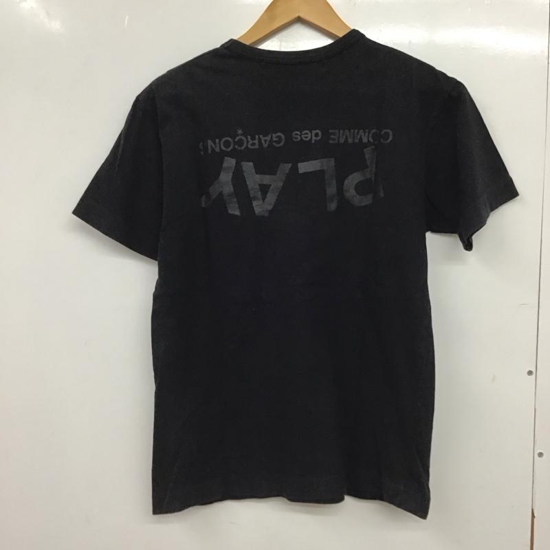 プレイコムデギャルソン PLAY COMME des GARCONS Tシャツ 半袖 M ロゴ、文字 X プリント 黒 / ブラック / black メンズ USED 古着 中古 10152225