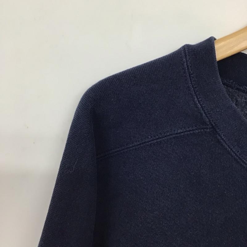 タルテックス tultex トレーナー 長袖 XL ロゴ、文字 X プリント 紺 / ネイビー / navy メンズ USED 古着 中古 10152226