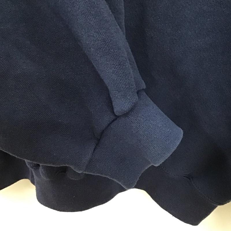 タルテックス tultex トレーナー 長袖 XL ロゴ、文字 X プリント 紺 / ネイビー / navy メンズ USED 古着 中古 10152226