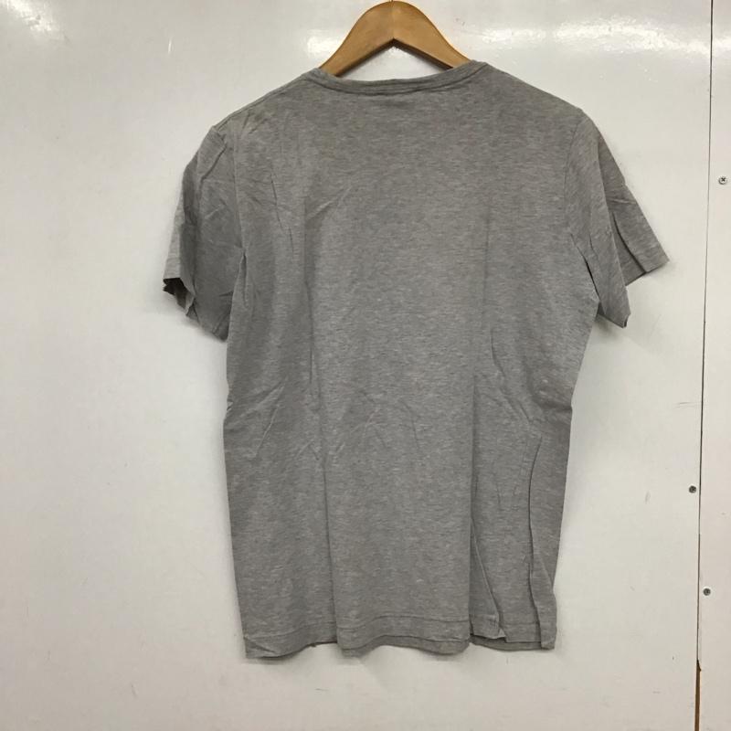 ディーゼル DIESEL Tシャツ 半袖 S ロゴ、文字 X プリント 灰 / グレー / gray メンズ USED 古着 中古 10152228