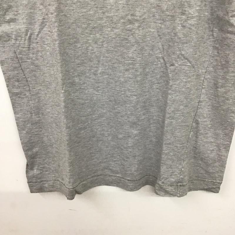 ディーゼル DIESEL Tシャツ 半袖 S ロゴ、文字 X プリント 灰 / グレー / gray メンズ USED 古着 中古 10152228