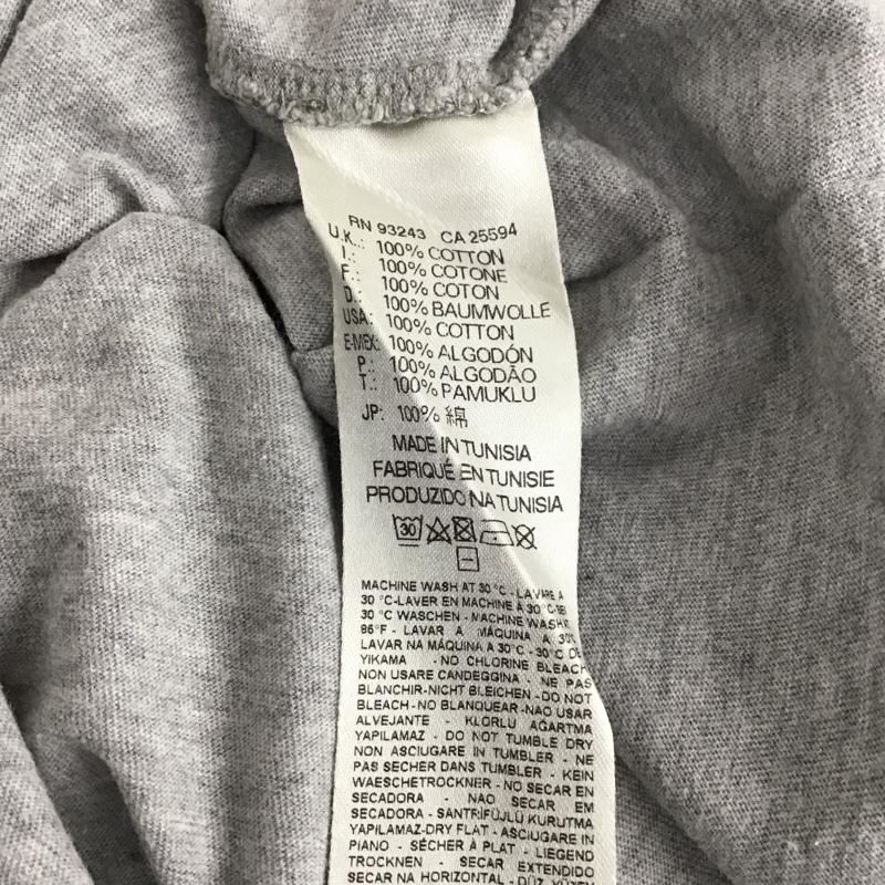 ディーゼル DIESEL Tシャツ 半袖 S ロゴ、文字 X プリント 灰 / グレー / gray メンズ USED 古着 中古 10152228