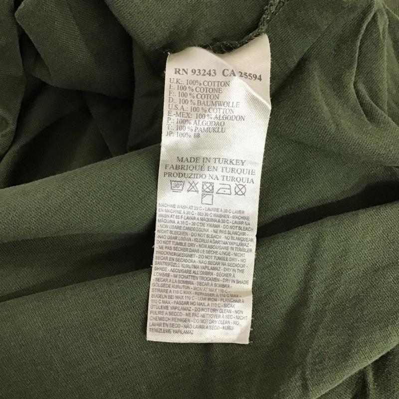 ディーゼル DIESEL Tシャツ 半袖 S 無地 X ロゴ、文字 X プリント カーキ / カーキ / khaki メンズ USED 古着 中古 10152229