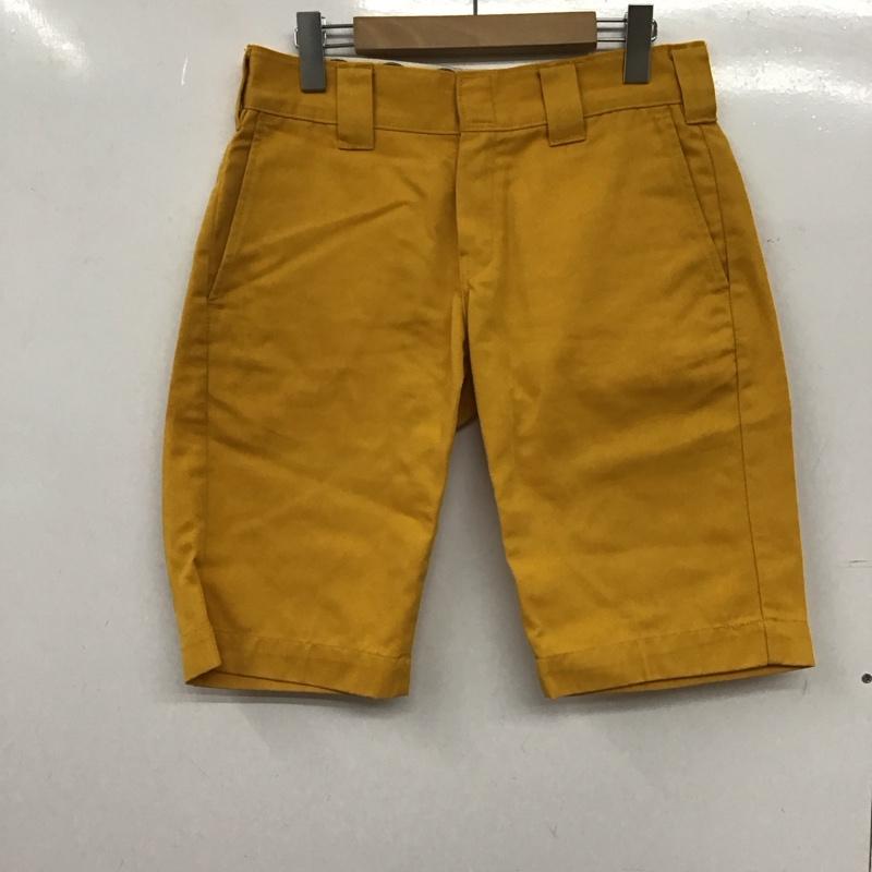 ディッキーズ Dickies パンツ ショートパンツ 28インチ 無地 黄 / イエロー / yellow メンズ USED 古着 中古 10152231