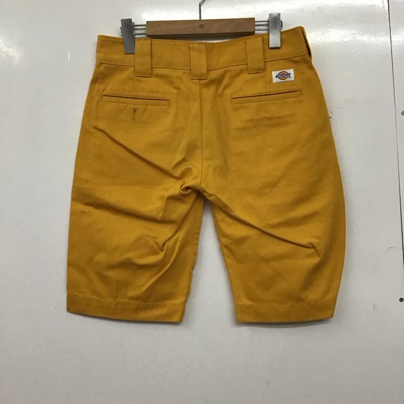 ディッキーズ Dickies パンツ ショートパンツ 28インチ 無地 黄 / イエロー / yellow メンズ USED 古着 中古 10152231
