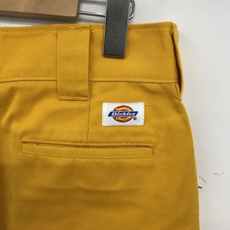 ディッキーズ Dickies パンツ ショートパンツ 28インチ 無地 黄 / イエロー / yellow メンズ USED 古着 中古 10152231