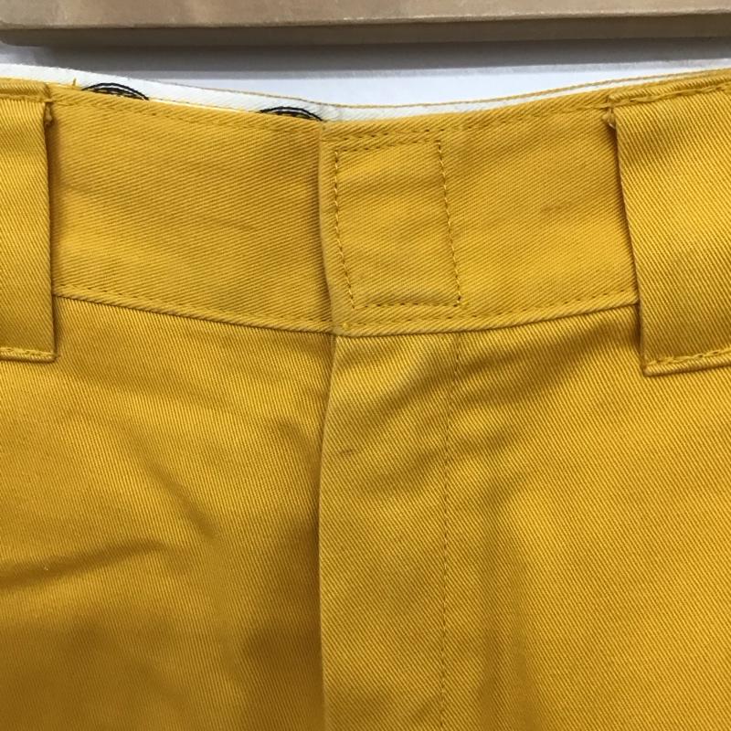 ディッキーズ Dickies パンツ ショートパンツ 28インチ 無地 黄 / イエロー / yellow メンズ USED 古着 中古 10152231