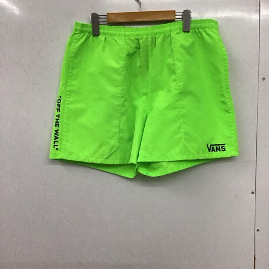 バンズ VANS パンツ ショートパンツ L 無地 薄緑 / ライトグリーン / メンズ USED 古着 中古 10152232