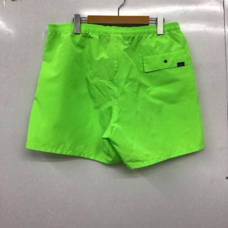 バンズ VANS パンツ ショートパンツ L 無地 薄緑 / ライトグリーン / メンズ USED 古着 中古 10152232