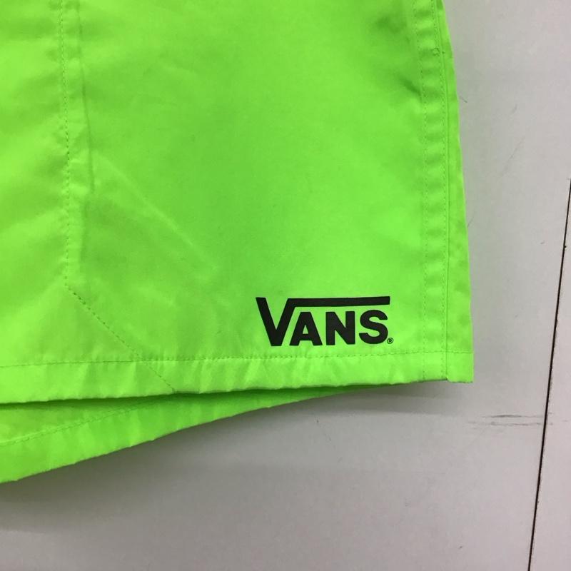 バンズ VANS パンツ ショートパンツ L 無地 薄緑 / ライトグリーン / メンズ USED 古着 中古 10152232