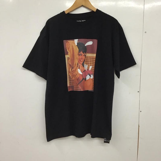 マインデニム MINEDENIM Tシャツ 半袖 SKOLOCT L 黒 / ブラック / black メンズ USED 古着 中古 10152239