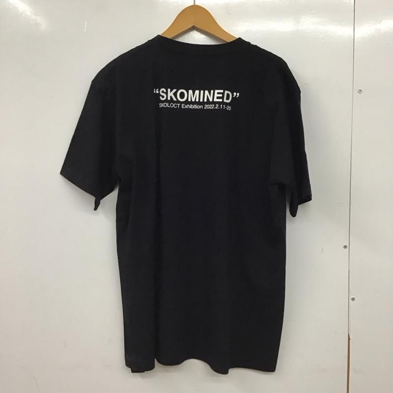 マインデニム MINEDENIM Tシャツ 半袖 SKOLOCT L 黒 / ブラック / black メンズ USED 古着 中古 10152239
