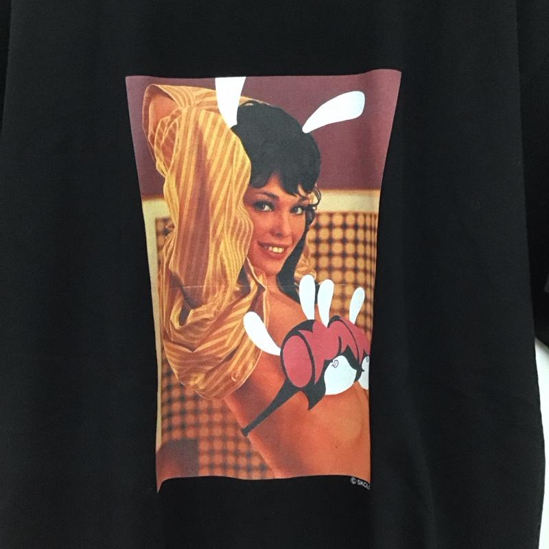 マインデニム MINEDENIM Tシャツ 半袖 SKOLOCT L 黒 / ブラック / black メンズ USED 古着 中古 10152239