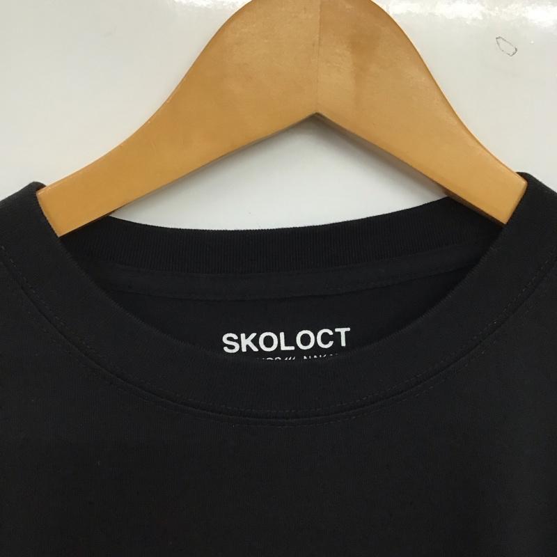 マインデニム MINEDENIM Tシャツ 半袖 SKOLOCT L 黒 / ブラック / black メンズ USED 古着 中古 10152239