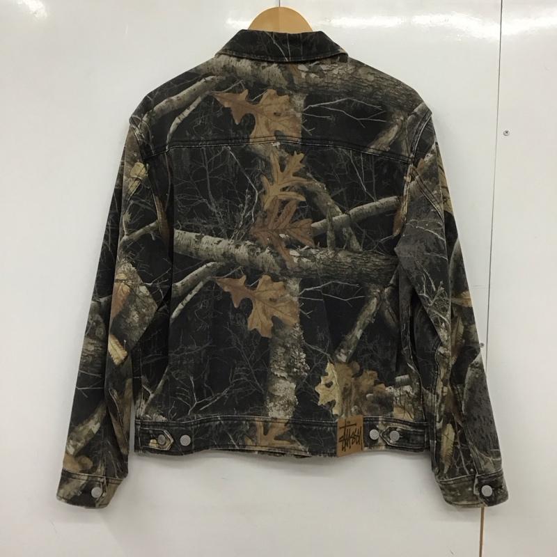 ステューシー STUSSY ジャケット、上着 ジャンパー、ブルゾン 115683 ZIP WORK JACKET REALTREE EDGE M 総柄 マルチカラー / マルチカラー / multicolor メンズ USED 古着 中古 10152242