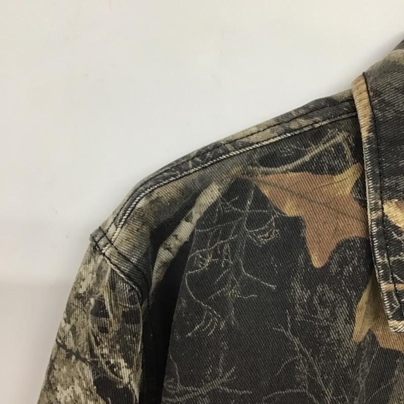 ステューシー STUSSY ジャケット、上着 ジャンパー、ブルゾン 115683 ZIP WORK JACKET REALTREE EDGE M 総柄 マルチカラー / マルチカラー / multicolor メンズ USED 古着 中古 10152242