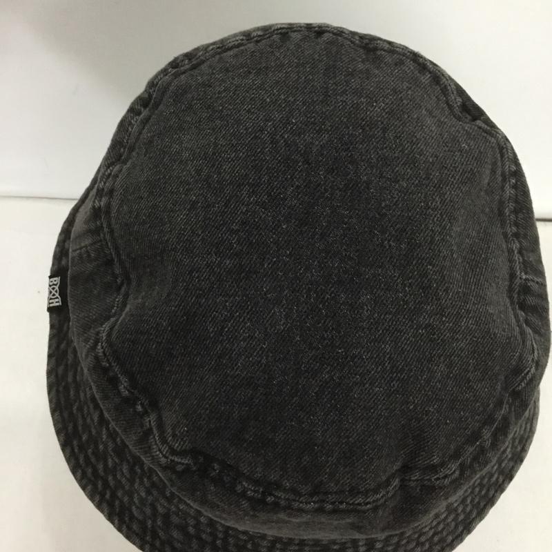 ラフアンドラゲッド ROUGH and RUGGED 帽子 ハット BOUNTY HUNTER バケットハット FREE ロゴ、文字 黒 / ブラック / black メンズ USED 古着 中古 10152248