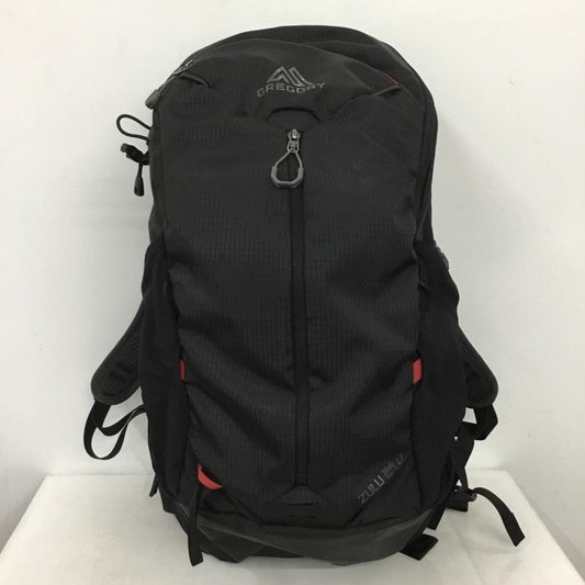 グレゴリー GREGORY リュックサック、デイパック リュックサック、デイバッグ ZULU24LT ロゴ、文字 黒 / ブラック / black メンズ USED 古着 中古 10152253