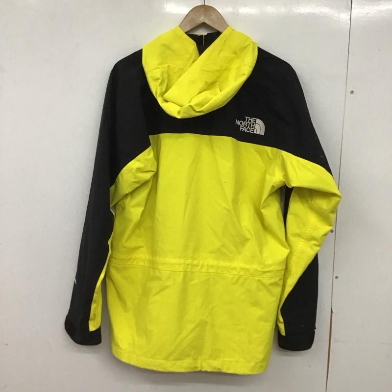 ザノースフェイス THE NORTH FACE ジャケット、上着 ジャンパー、ブルゾン np11834 マウンテンライトジャケット ジップアップジャケット L ロゴ、文字 黒 / ブラック / black X 黄 / イエロー / yellow メンズ USED 古着 中古 10152264