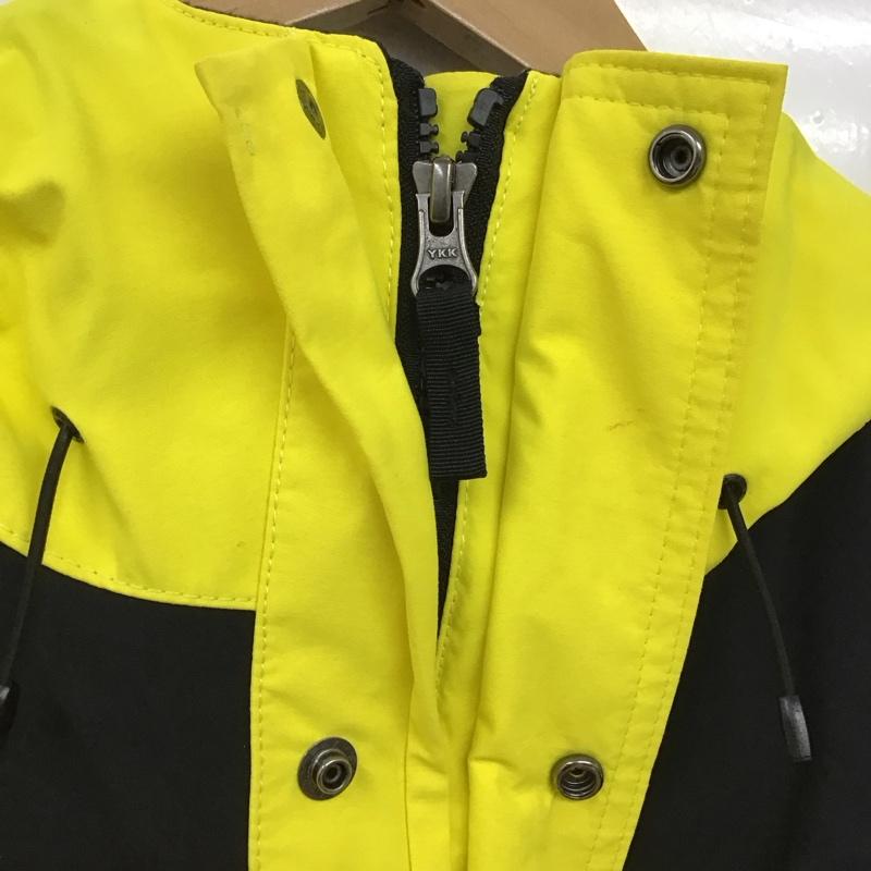 ザノースフェイス THE NORTH FACE ジャケット、上着 ジャンパー、ブルゾン np11834 マウンテンライトジャケット ジップアップジャケット L ロゴ、文字 黒 / ブラック / black X 黄 / イエロー / yellow メンズ USED 古着 中古 10152264