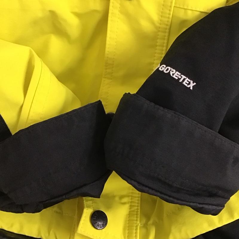 ザノースフェイス THE NORTH FACE ジャケット、上着 ジャンパー、ブルゾン np11834 マウンテンライトジャケット ジップアップジャケット L ロゴ、文字 黒 / ブラック / black X 黄 / イエロー / yellow メンズ USED 古着 中古 10152264