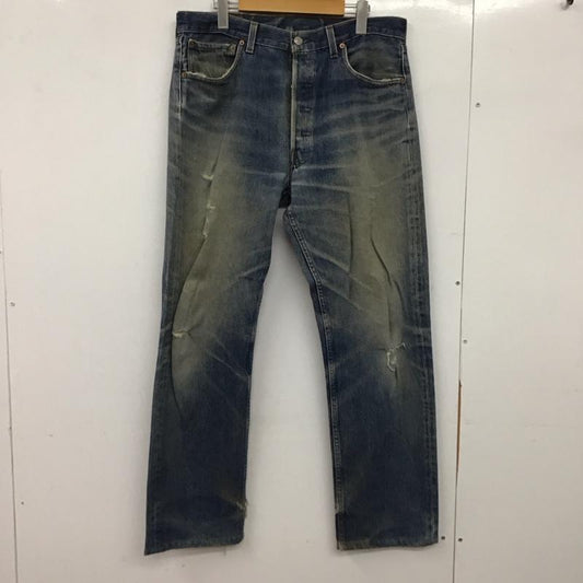 リーバイストラウスアンドコー Levi Strauss & co. パンツ デニム、ジーンズ デニムパンツ ワイドパンツ カジュアルパンツ 36インチ 無地 インディゴ / インディゴ / Indigo メンズ USED 古着 中古 10152267