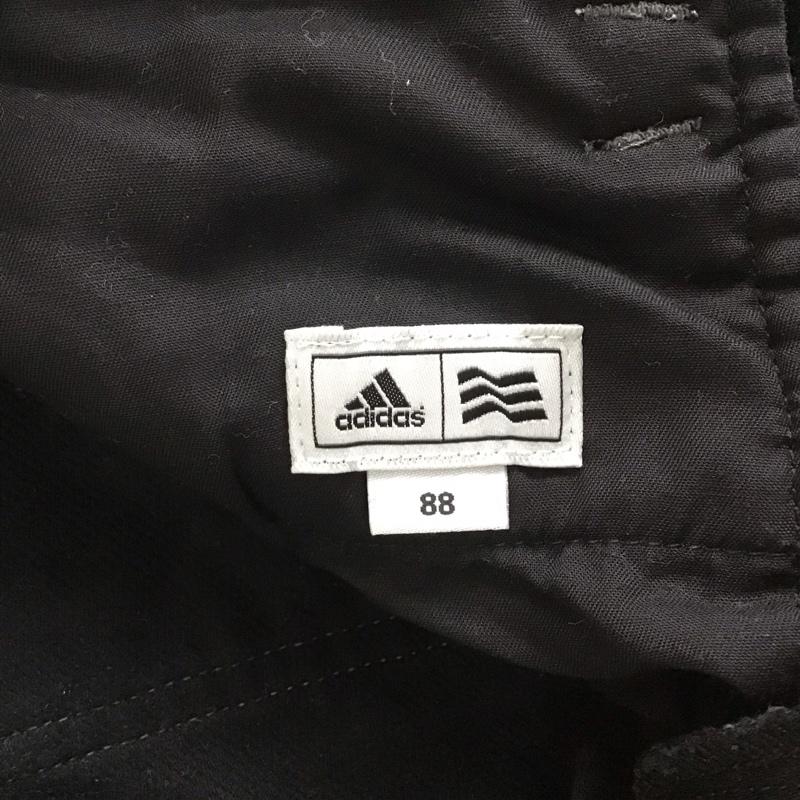 アディダス adidas パンツ ワークパンツ、ペインターパンツ ゴルフウェア スリムパンツ ストレッチパンツ 無地 黒 / ブラック / black メンズ USED 古着 中古 10152269