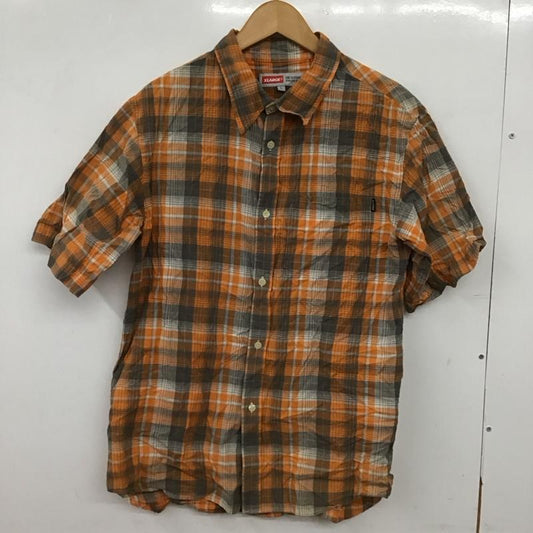 エクストララージ XLARGE シャツ、ブラウス 半袖 半袖シャツ プリントシャツ ポケットシャツ L チェック マルチカラー / マルチカラー / multicolor メンズ USED 古着 中古 10152272