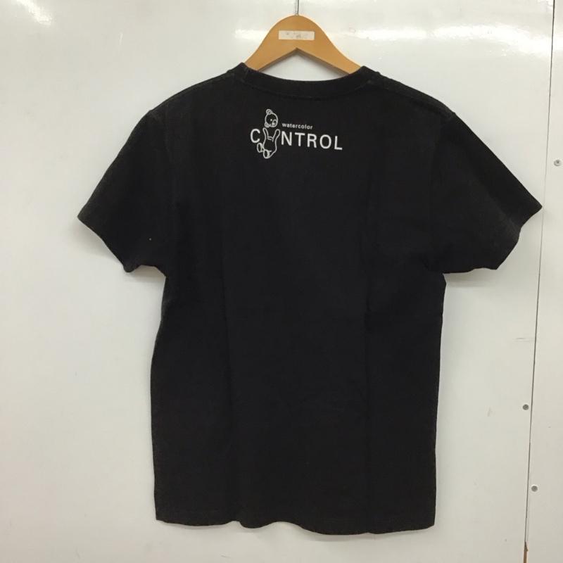 グラニフ graniph Tシャツ 半袖 半袖カットソー プリントTシャツ クルーネックカットソー S プリント 黒 / ブラック / black メンズ USED 古着 中古 10152274