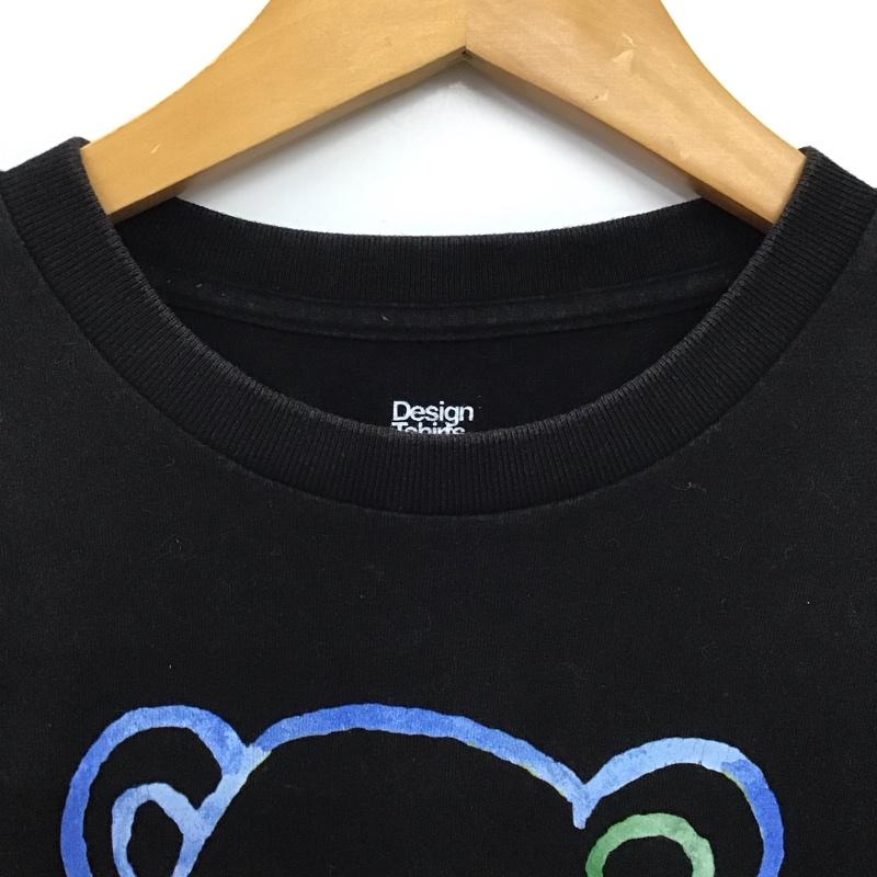 グラニフ graniph Tシャツ 半袖 半袖カットソー プリントTシャツ クルーネックカットソー S プリント 黒 / ブラック / black メンズ USED 古着 中古 10152274