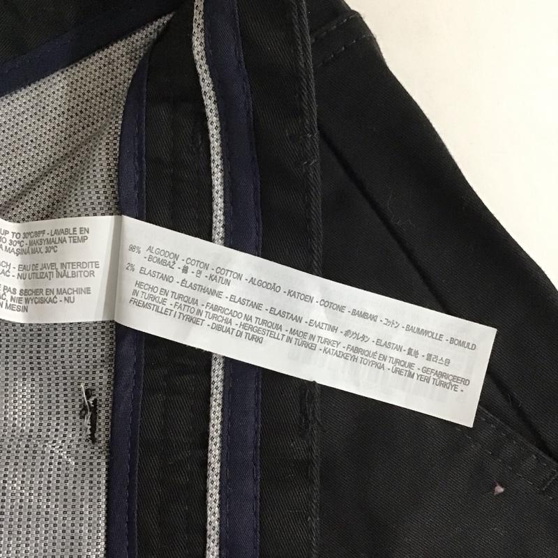 ザラメン ZARA MAN パンツ チノパン チノパン スリムパンツ カジュアルパンツ ストレッチパンツ 42インチ 無地 黒 / ブラック / black メンズ USED 古着 中古 10152275