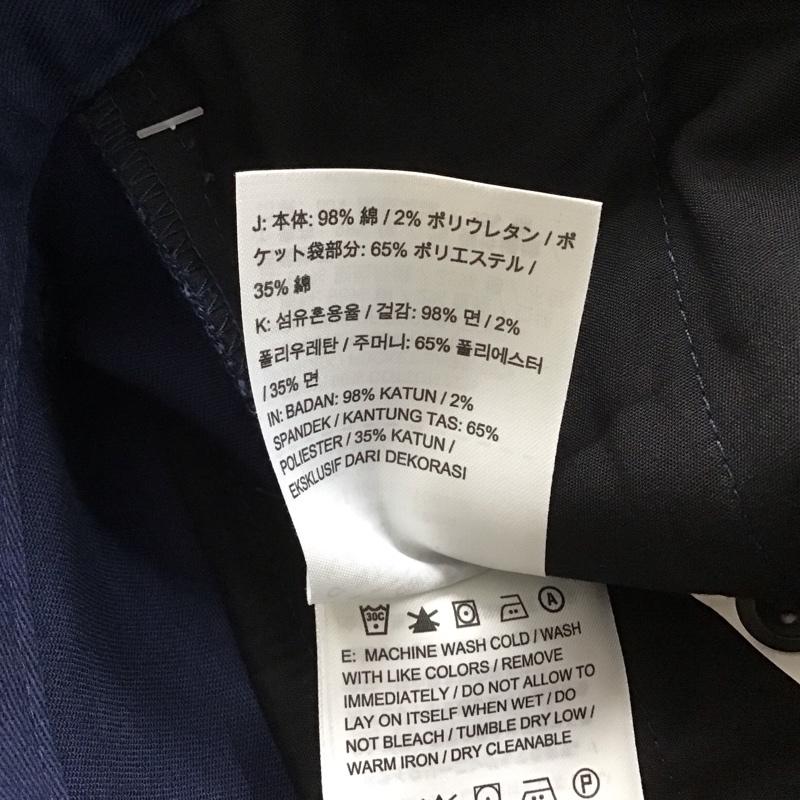 ナイキ NIKE パンツ チノパン 707862-451 チノパン スリムパンツ カジュアルパンツ ストレッチパンツ 36インチ 無地 紺 / ネイビー / navy メンズ USED 古着 中古 10152279